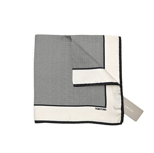 TOM FORD シルク100% 総柄ポケットチーフ｜429078｜GUARDAROBA MILANO OFFICIAL STORE