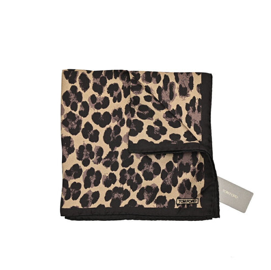 TOM FORD シルク100% 総柄ポケットチーフ｜429080｜GUARDAROBA MILANO OFFICIAL STORE