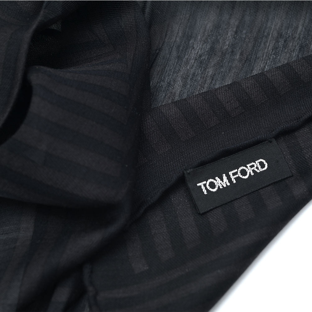 TOM FORD シルクウール ポケットチーフ｜GUARDAROBA MILANO OFFICIAL STORE