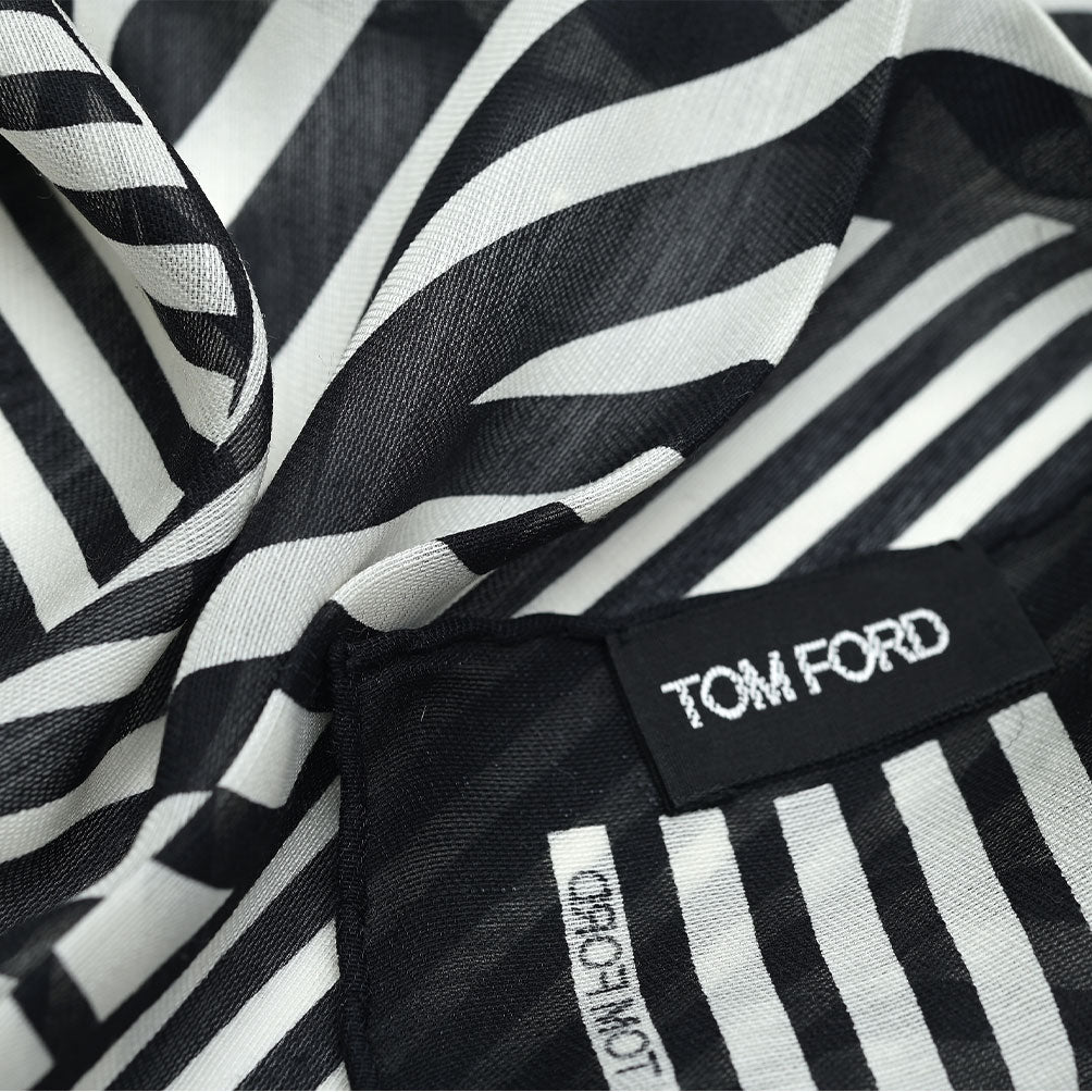 TOM FORD シルクウール ポケットチーフ｜GUARDAROBA MILANO OFFICIAL STORE