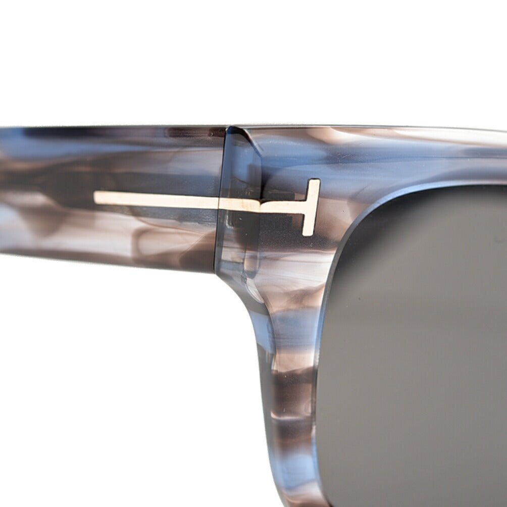 TOM FORD “FT1304” サングラス スクエア型 クリアブルー 【53□20 145】 | GUARDAROBA MILANO OFFICIAL STORE