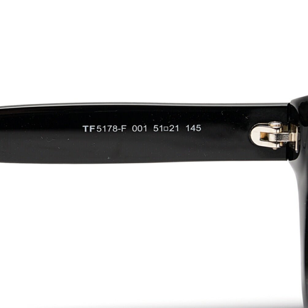 TOM FORD “FT5178 - F” メガネフレーム ウェリントン型 / アジアンフィット ブラック 【51□21 145】 | GUARDAROBA MILANO OFFICIAL STORE
