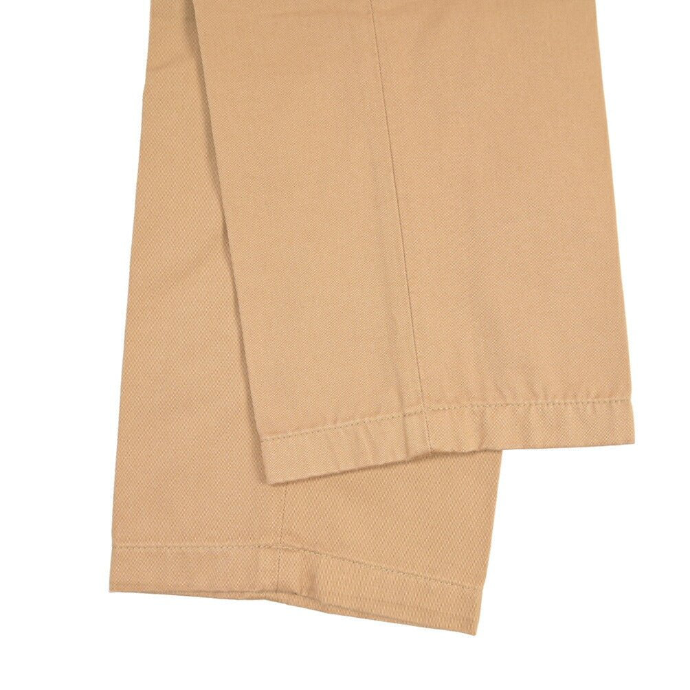 YCHAI コットン100% テーパードチノパンツ / TAPERED FIT ベージュ 28 | GUARDAROBA MILANO OFFICIAL STORE