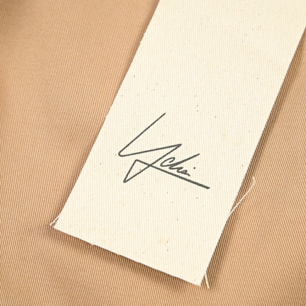 YCHAI コットン100% テーパードチノパンツ / TAPERED FIT ベージュ 28 | GUARDAROBA MILANO OFFICIAL STORE