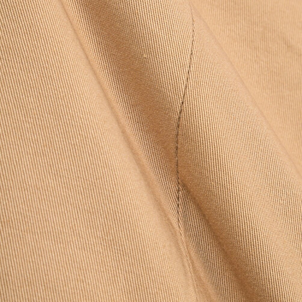 YCHAI コットン100% テーパードチノパンツ / TAPERED FIT ベージュ 28 | GUARDAROBA MILANO OFFICIAL STORE