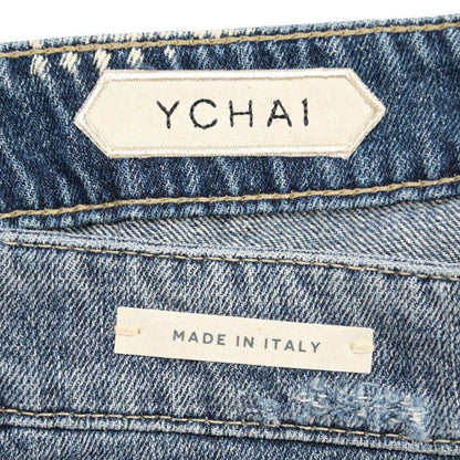 YCHAI “PANATELA” コットン100%デニム スキニージーンズ / SKINNY FIT ブルー(BLU) 29 | GUARDAROBA MILANO OFFICIAL STORE