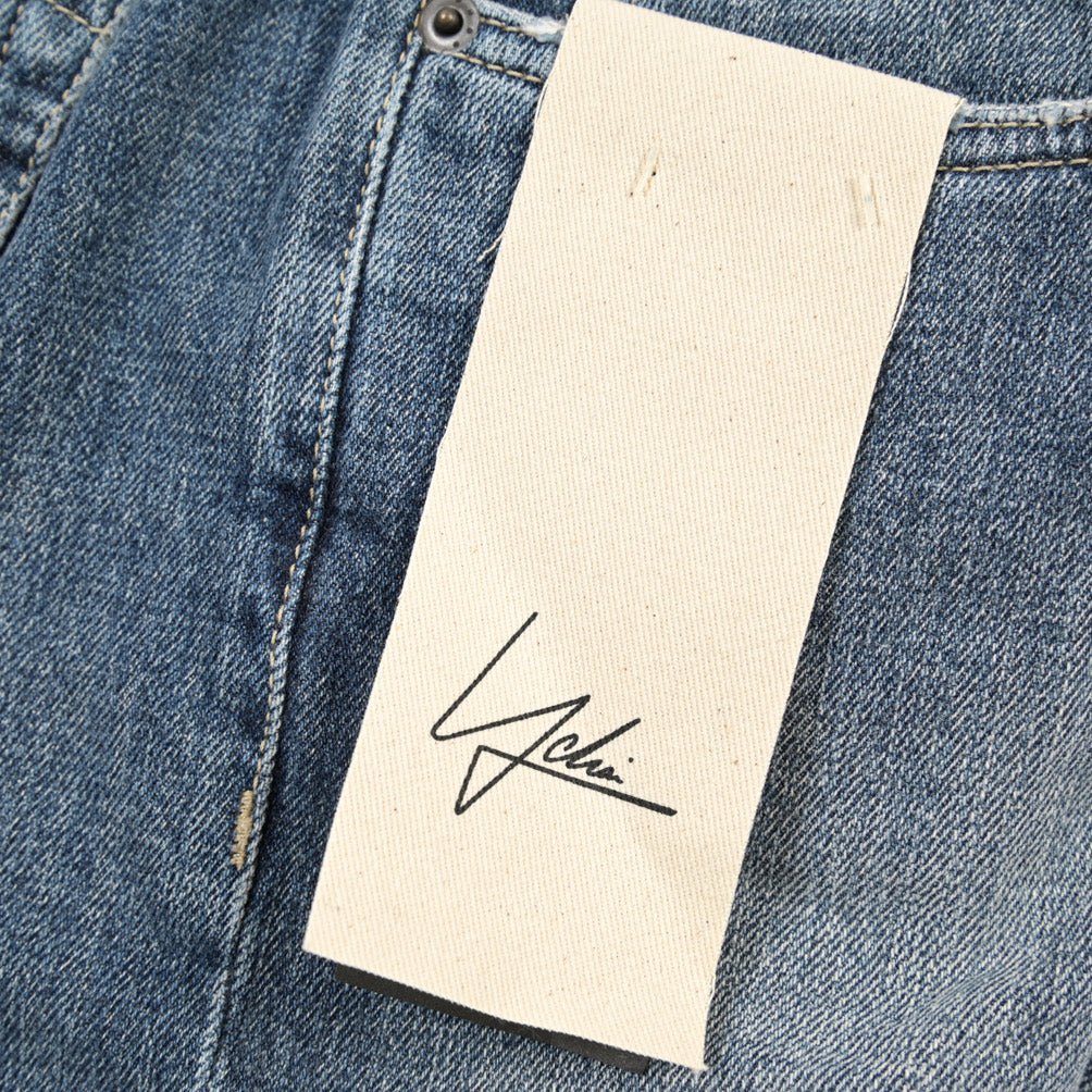 YCHAI “PANATELA” コットン100%デニム スキニージーンズ / SKINNY FIT ブルー(BLU) 29 | GUARDAROBA MILANO OFFICIAL STORE
