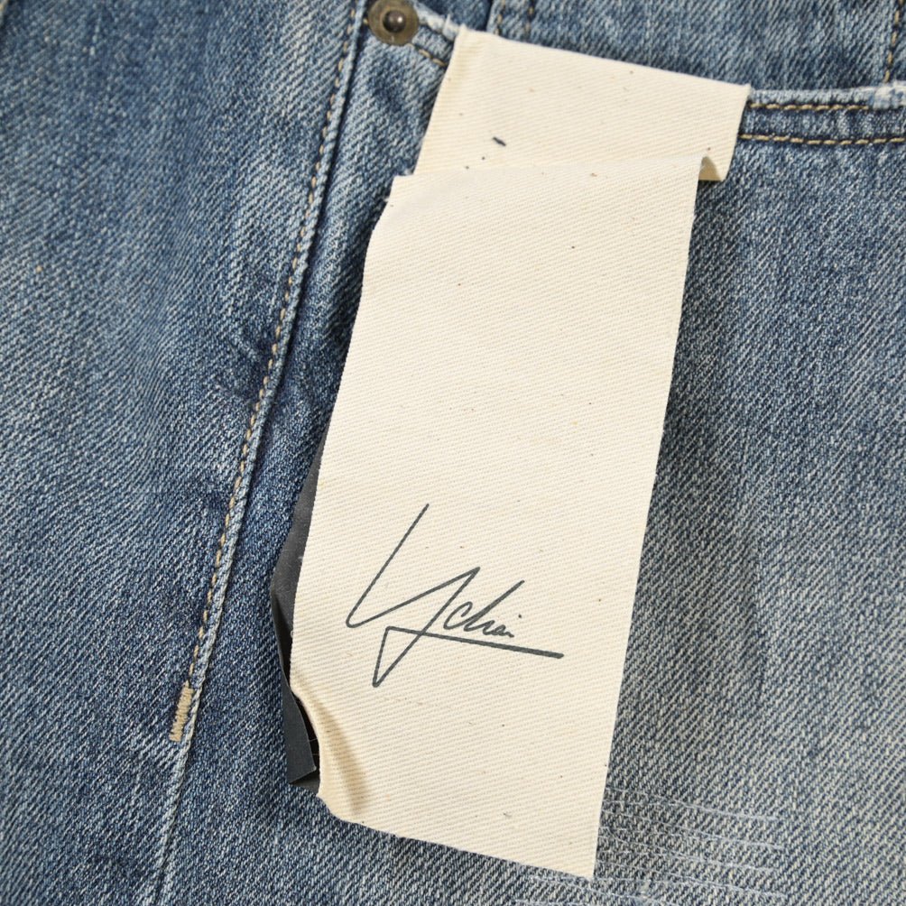 YCHAI “PANATELA” コットン100%デニム スキニージーンズ / SKINNY FIT ブルー(BLU) 33 | GUARDAROBA MILANO OFFICIAL STORE