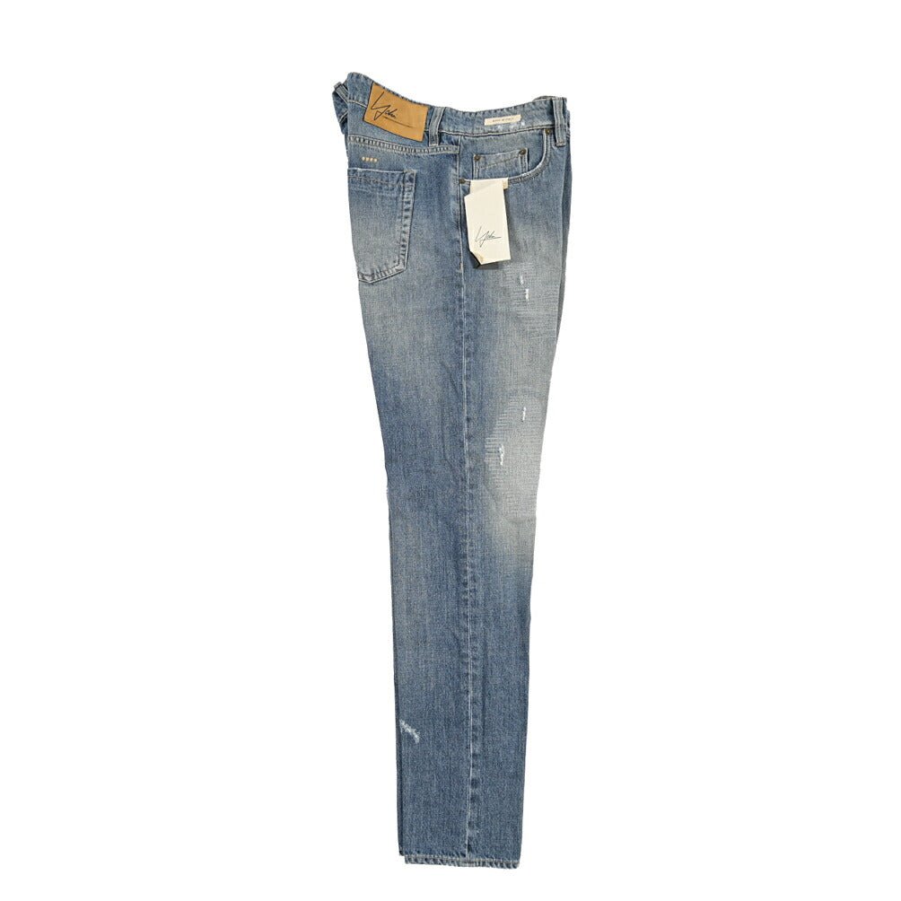 YCHAI “PANATELA” コットン100%デニム スキニージーンズ / SKINNY FIT ブルー(BLU) 33 | GUARDAROBA MILANO OFFICIAL STORE