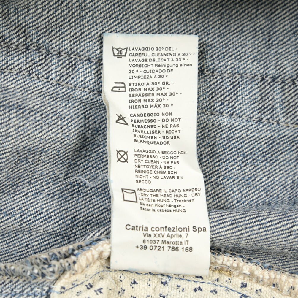 YCHAI “PANATELA” コットン100%デニム スキニージーンズ / SKINNY FIT ブルー(BLU) 33 | GUARDAROBA MILANO OFFICIAL STORE
