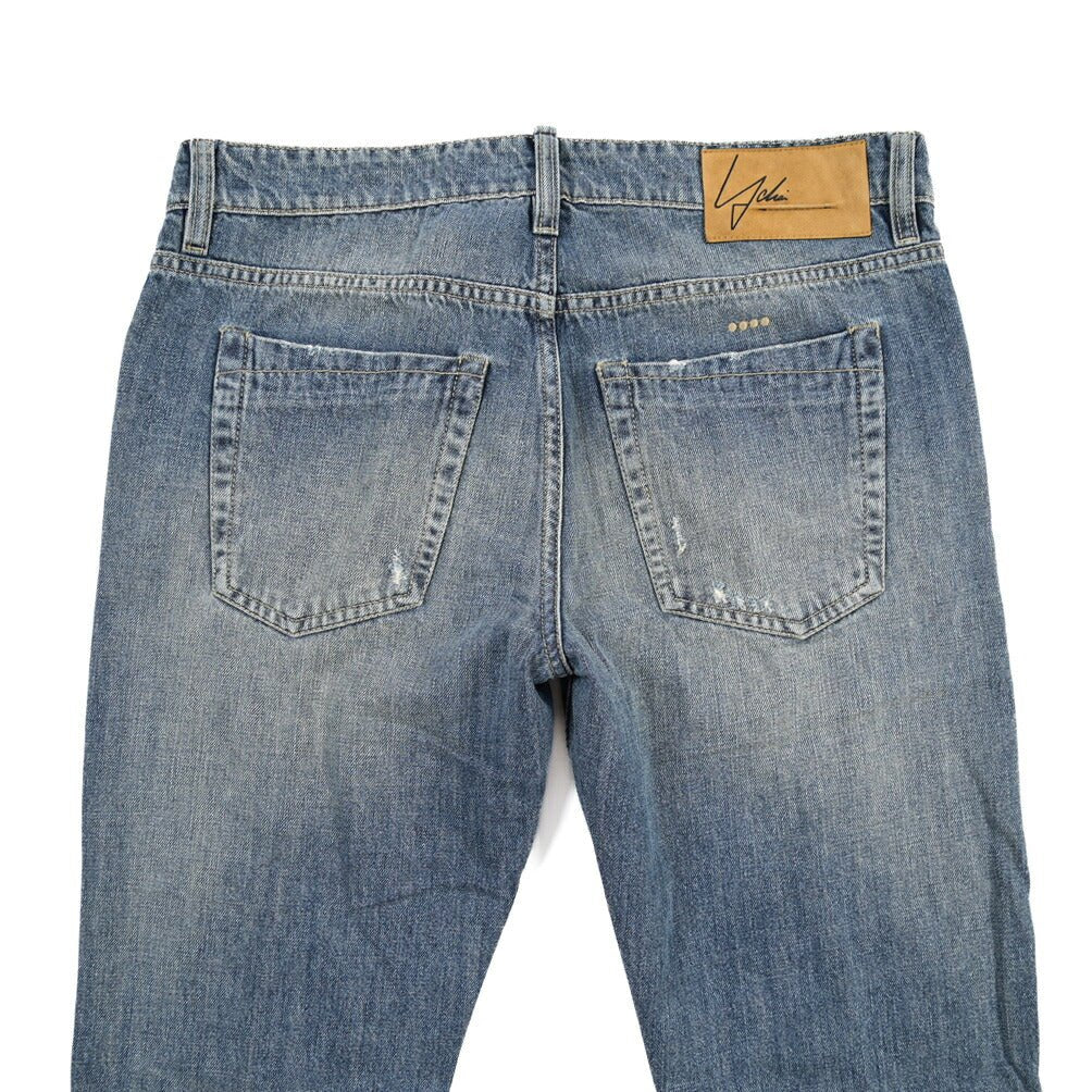 YCHAI “PANATELA” コットン100%デニム スキニージーンズ / SKINNY FIT ブルー(BLU) 33 | GUARDAROBA MILANO OFFICIAL STORE