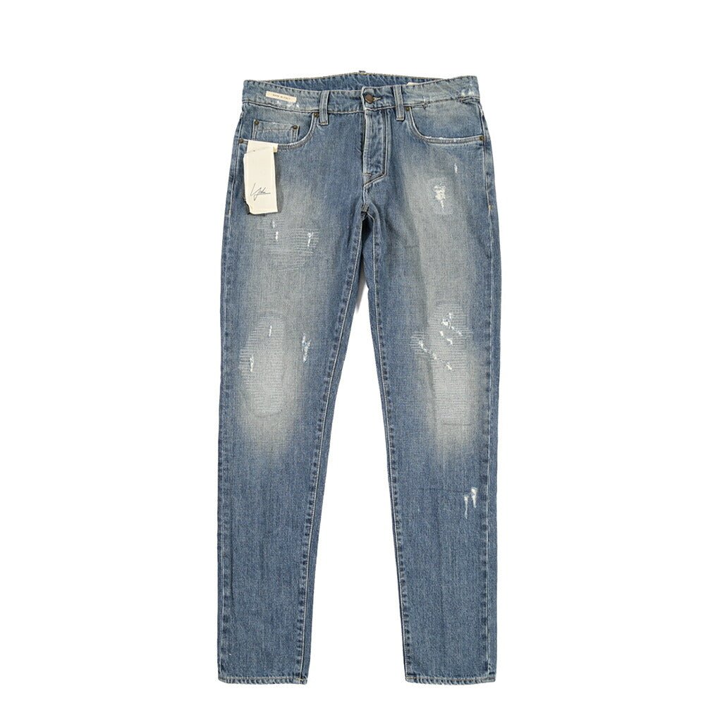 YCHAI “PANATELA” コットン100%デニム スキニージーンズ / SKINNY FIT ブルー(BLU) 33 | GUARDAROBA MILANO OFFICIAL STORE