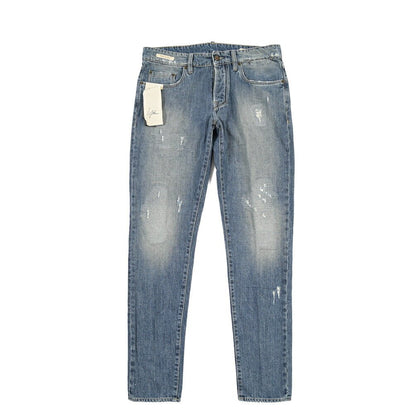 YCHAI “PANATELA” コットン100%デニム スキニージーンズ / SKINNY FIT ブルー(BLU) 33 | GUARDAROBA MILANO OFFICIAL STORE