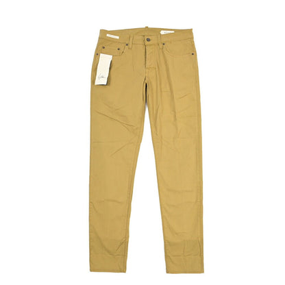 YCHAI “PANATELA” ストレッチコットン 5ポケットカラーパンツ / SKINNY FIT カーキグリーン(SENAPE) 33 | GUARDAROBA MILANO OFFICIAL STORE