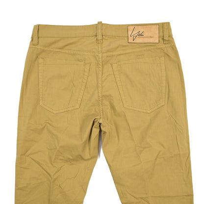 YCHAI “PANATELA” ストレッチコットン 5ポケットカラーパンツ / SKINNY FIT カーキグリーン(SENAPE) 33 | GUARDAROBA MILANO OFFICIAL STORE