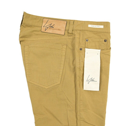 YCHAI “PANATELA” ストレッチコットン 5ポケットカラーパンツ / SKINNY FIT カーキグリーン(SENAPE) 33 | GUARDAROBA MILANO OFFICIAL STORE
