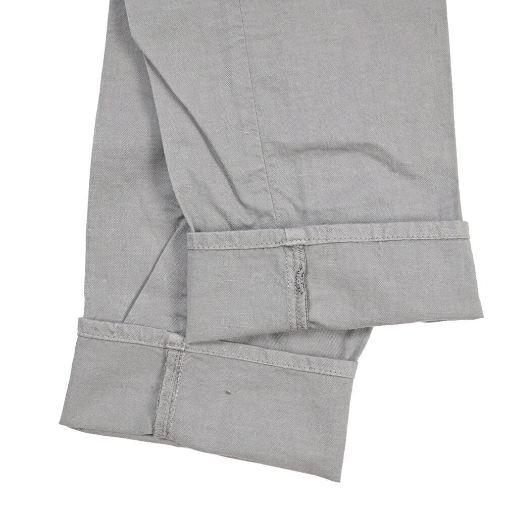 YCHAI “PANATELA” リネン混デニム 5ポケットカラージーンズ / SKINNY FIT グレー(GRIGIO) 33 | GUARDAROBA MILANO OFFICIAL STORE