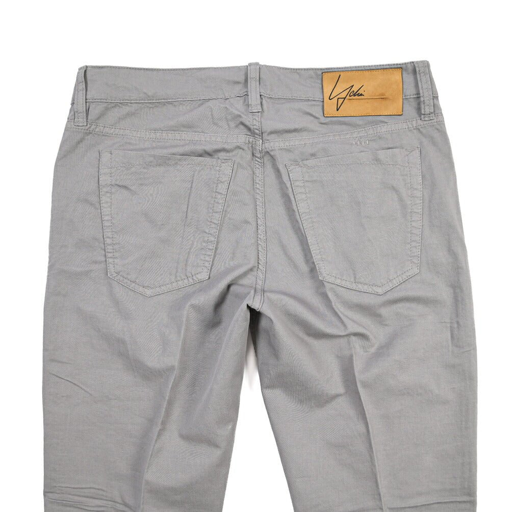 YCHAI “PANATELA” リネン混デニム 5ポケットカラージーンズ / SKINNY FIT グレー(GRIGIO) 33 | GUARDAROBA MILANO OFFICIAL STORE