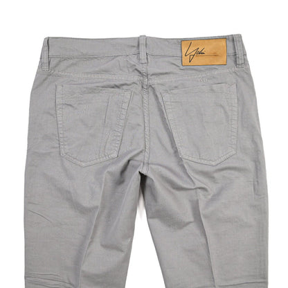 YCHAI “PANATELA” リネン混デニム 5ポケットカラージーンズ / SKINNY FIT グレー(GRIGIO) 33 | GUARDAROBA MILANO OFFICIAL STORE