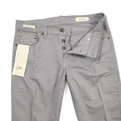 YCHAI “PANATELA” リネン混デニム 5ポケットカラージーンズ / SKINNY FIT グレー(GRIGIO) 33 | GUARDAROBA MILANO OFFICIAL STORE