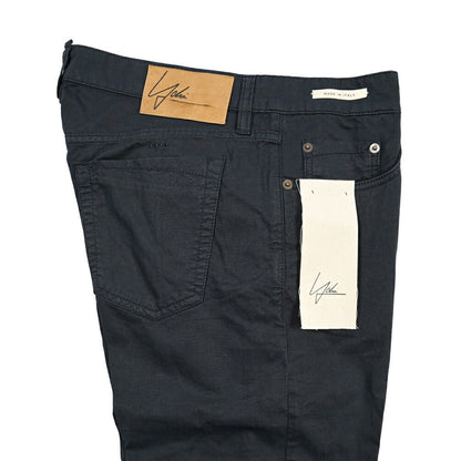YCHAI “PANATELA” リネン混デニム 5ポケットカラージーンズ / SKINNY FIT ネイビー(BLU) 33 | GUARDAROBA MILANO OFFICIAL STORE
