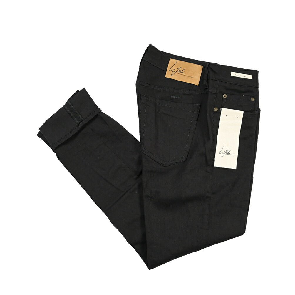 YCHAI “PANATELA” ストレッチデニム 5ポケットカラージーンズ / SKINNY FIT ブラック（NERO） 33 | GUARDAROBA MILANO OFFICIAL STORE
