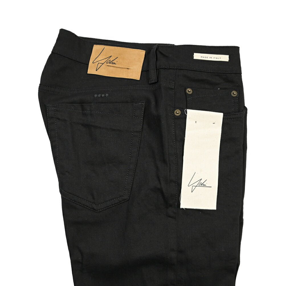 YCHAI “PANATELA” ストレッチデニム 5ポケットカラージーンズ / SKINNY FIT ブラック（NERO） 33 | GUARDAROBA MILANO OFFICIAL STORE