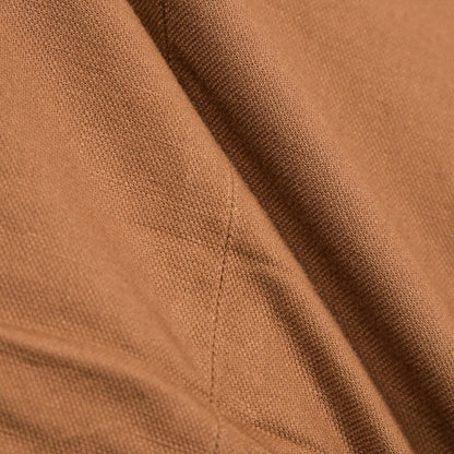 YCHAI “PANATELA” リネン混コットン ノータックパンツ / SKINNY FIT ブラウン(COGNAC) 30 | GUARDAROBA MILANO OFFICIAL STORE