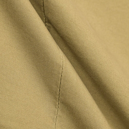 YCHAI “PANATELA” ストレッチコットン ノータックチノパンツ / SKINNY FIT カーキグリーン(SENAPE) 30 | GUARDAROBA MILANO OFFICIAL STORE