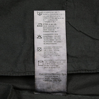 YCHAI “PANATELA” ストレッチコットン ノータックチノパンツ / SKINNY FIT ブラック(NERO) 31 | GUARDAROBA MILANO OFFICIAL STORE