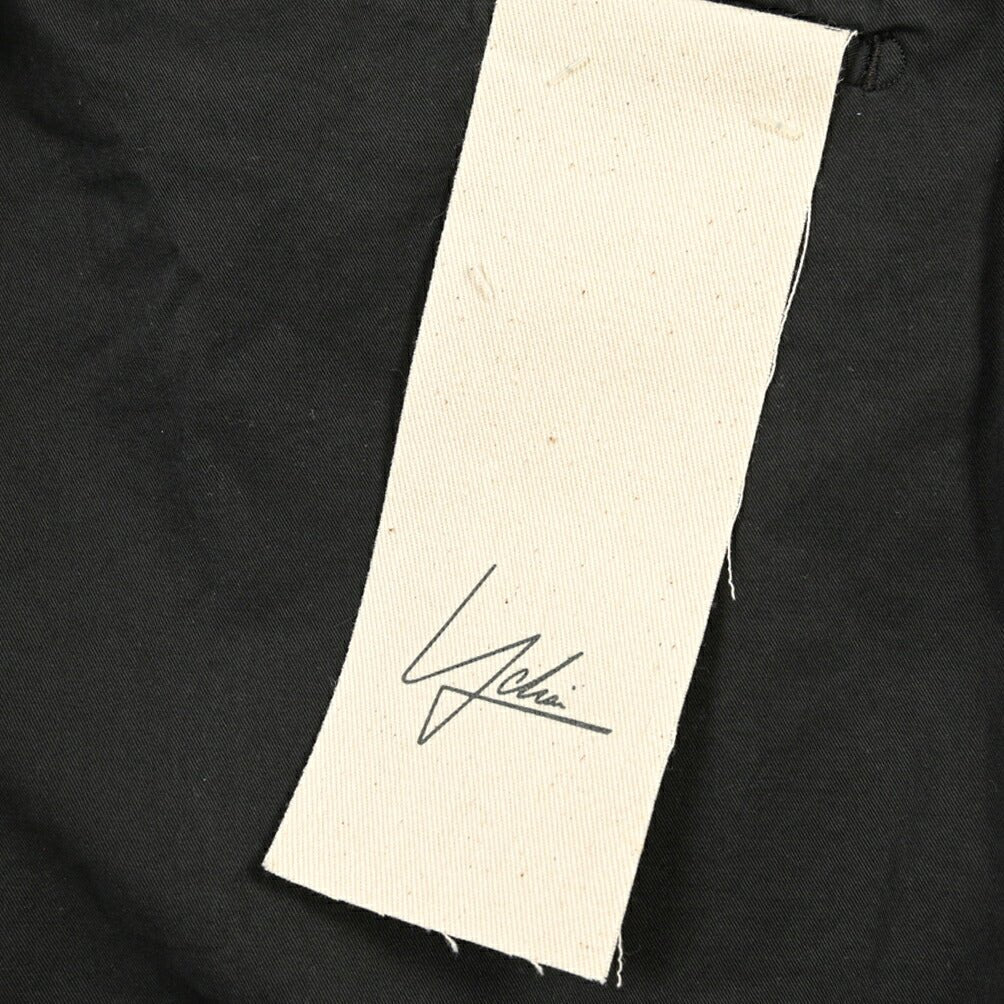 YCHAI “PANATELA” ストレッチコットン ノータックチノパンツ / SKINNY FIT ブラック(NERO) 31 | GUARDAROBA MILANO OFFICIAL STORE