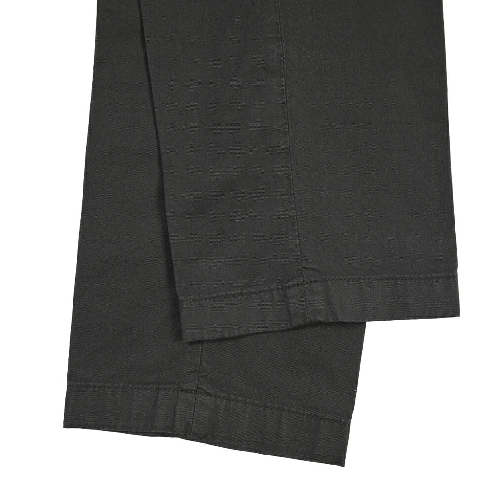 YCHAI “PANATELA” ストレッチコットン ノータックチノパンツ / SKINNY FIT ブラック(NERO) 31 | GUARDAROBA MILANO OFFICIAL STORE