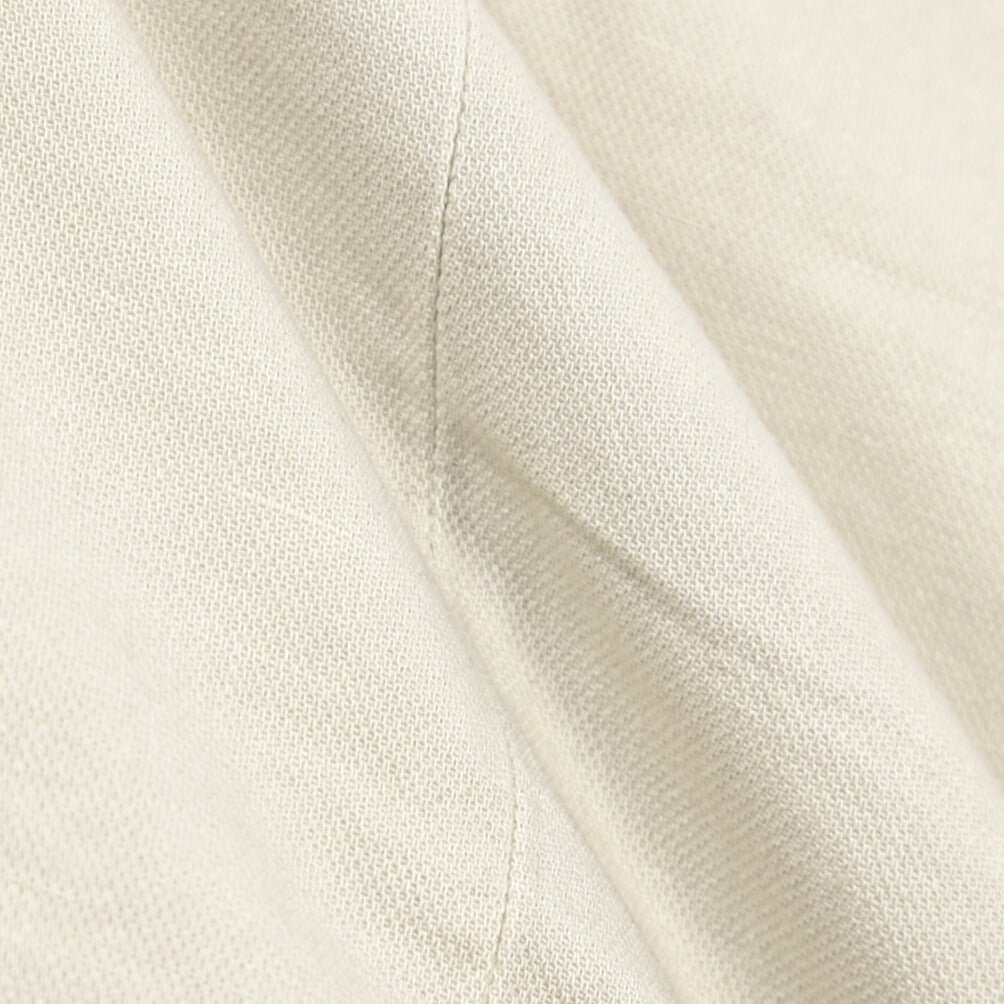 YCHAI “PANATELA” リネン混コットン ノータックストレッチパンツ / SKINNY FIT ライトグレー(STUCCO) 29 | GUARDAROBA MILANO OFFICIAL STORE