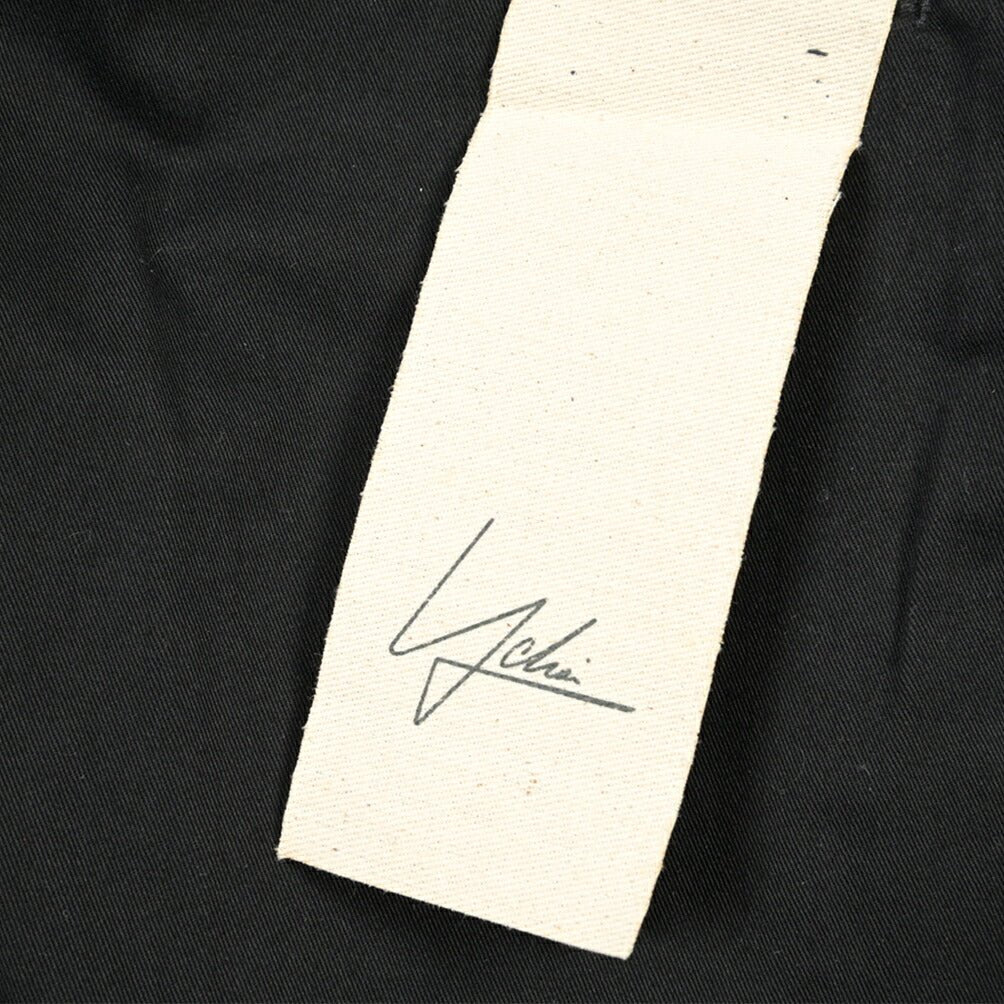 YCHAI “PANATELA” ストレッチコットン ノータックチノパンツ / SKINNY FIT ブラック(NERO) 31 | GUARDAROBA MILANO OFFICIAL STORE