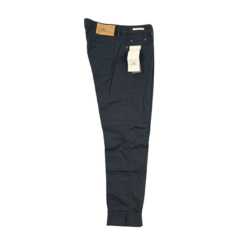 YCHAI “PANATELA” リネン混デニム カラースキニージーンズ / SKINNY FIT ネイビー(BLU) 33 | GUARDAROBA MILANO OFFICIAL STORE