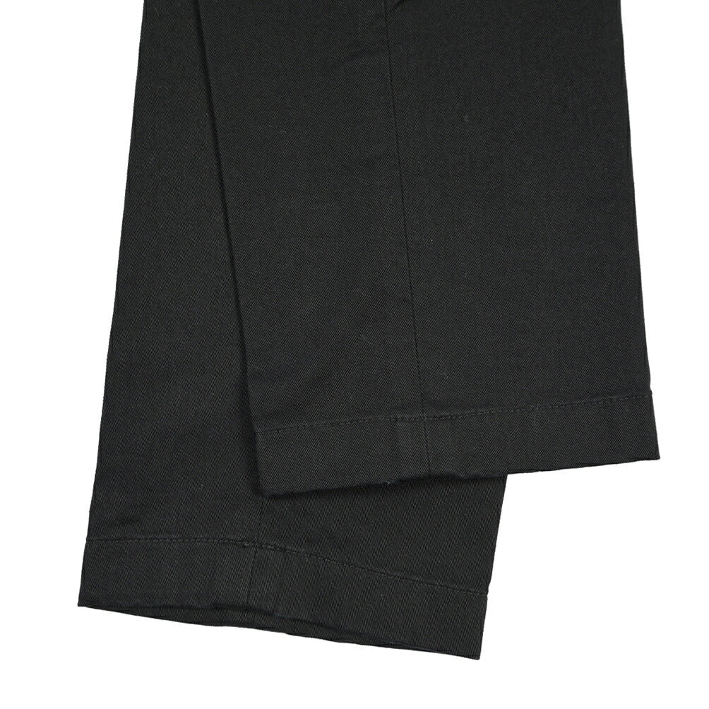 YCHAI “PANATELA” ストレッチコットン ノータックチノパンツ / SKINNY FIT ブラック(NERO) 31 | GUARDAROBA MILANO OFFICIAL STORE