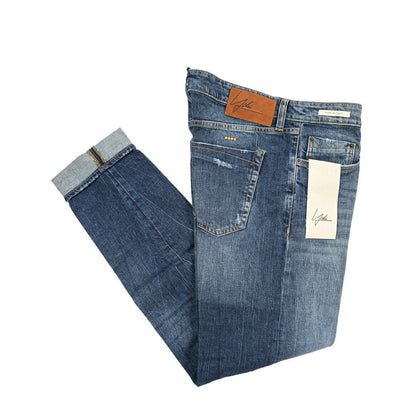 YCHAI “PANATELA” ストレッチデニム スキニージーンズ / SKINNY FIT ブルー(BLU) 29 | GUARDAROBA MILANO OFFICIAL STORE