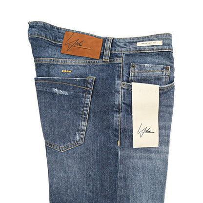 YCHAI “PANATELA” ストレッチデニム スキニージーンズ / SKINNY FIT ブルー(BLU) 29 | GUARDAROBA MILANO OFFICIAL STORE
