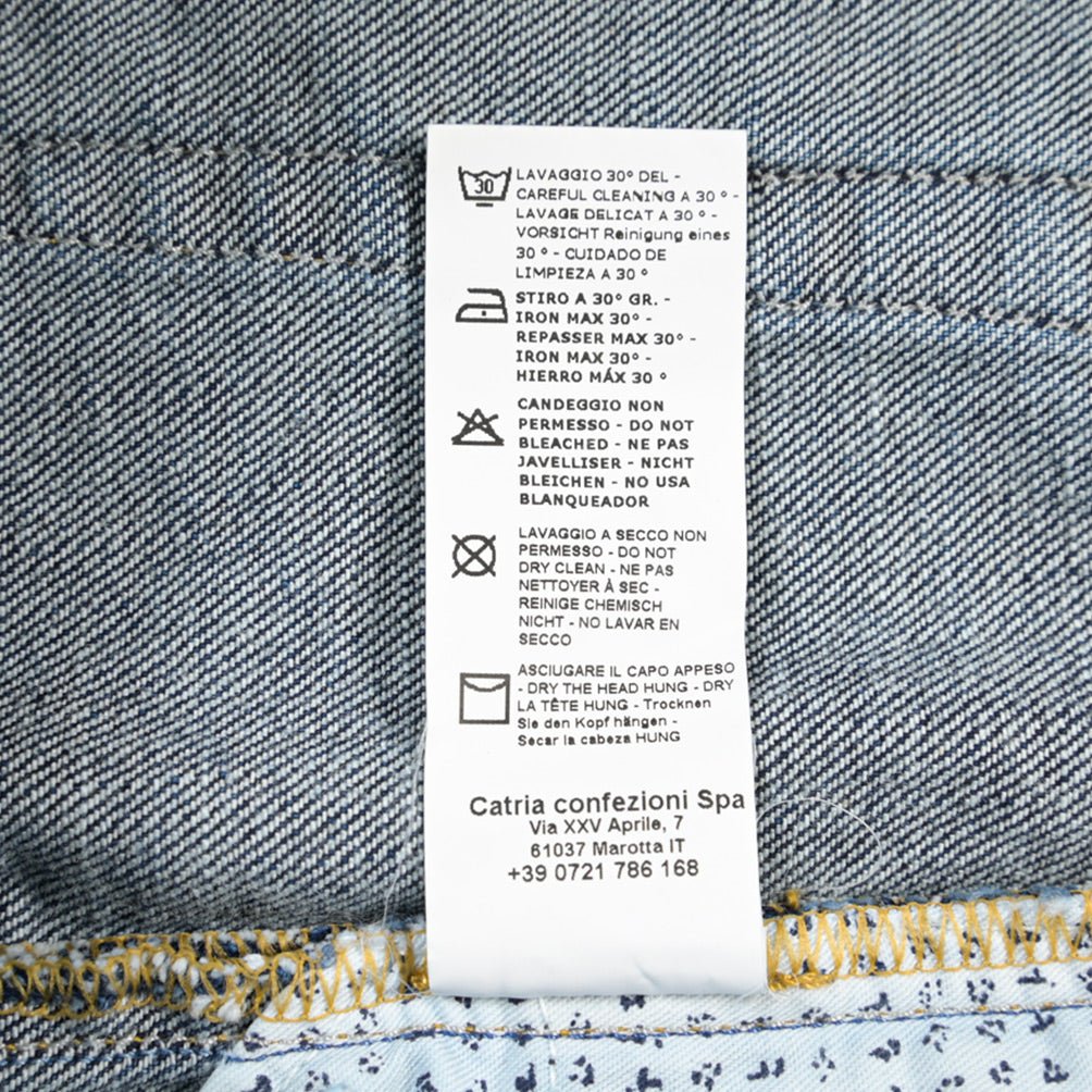 YCHAI “PANATELA” ストレッチデニム スキニージーンズ / SKINNY FIT ブルー(BLU) 29 | GUARDAROBA MILANO OFFICIAL STORE