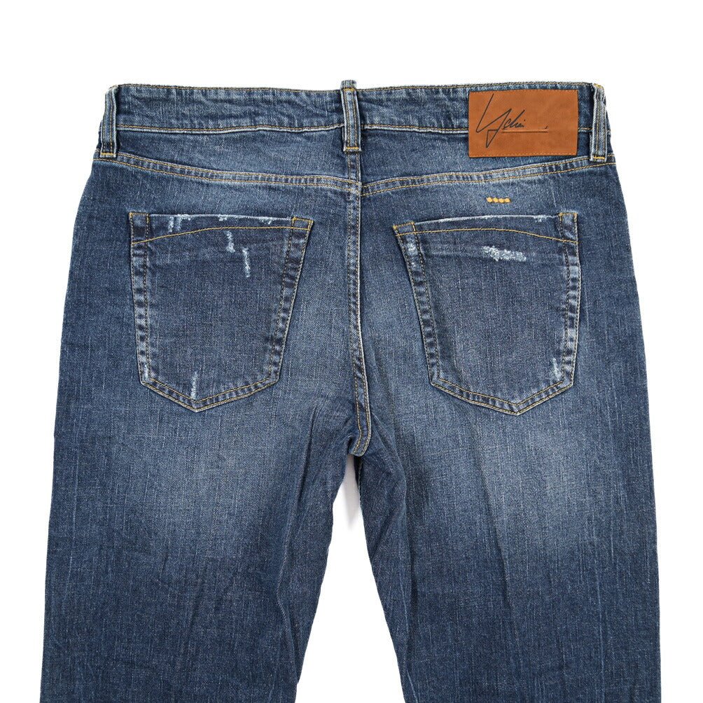 YCHAI “PANATELA” ストレッチデニム スキニージーンズ / SKINNY FIT ブルー(BLU) 29 | GUARDAROBA MILANO OFFICIAL STORE