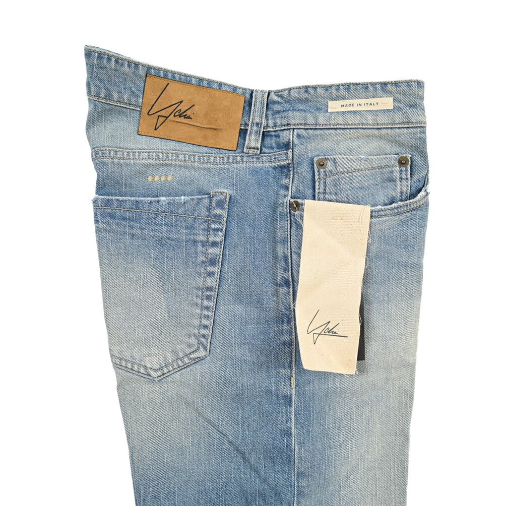 YCHAI “PANATELA” ストレッチデニム スキニージーンズ / SKINNY FIT ライトブルー(BLU) 33 | GUARDAROBA MILANO OFFICIAL STORE