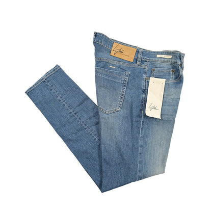 YCHAI “PANATELA” ストレッチデニム スキニージーンズ / SKINNY FIT ブルー(BLU) 33 | GUARDAROBA MILANO OFFICIAL STORE