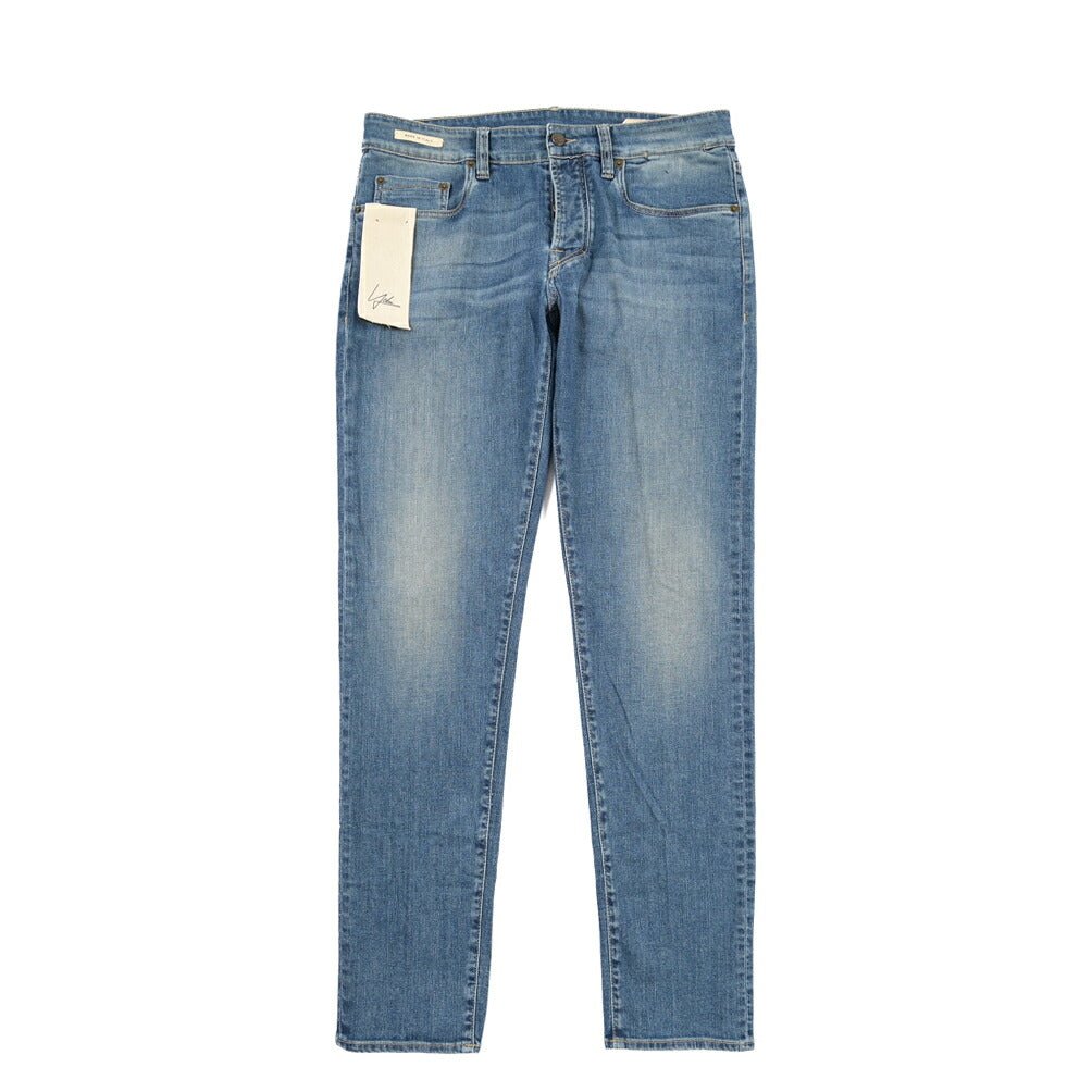 YCHAI “PANATELA” ストレッチデニム スキニージーンズ / SKINNY FIT ブルー(BLU) 33 | GUARDAROBA MILANO OFFICIAL STORE
