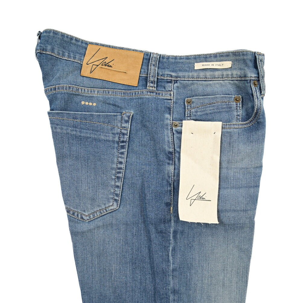 YCHAI “PANATELA” ストレッチデニム スキニージーンズ / SKINNY FIT ブルー(BLU) 33 | GUARDAROBA MILANO OFFICIAL STORE