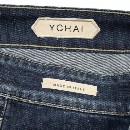 YCHAI “PANATELA” ストレッチデニム スキニージーンズ / SKINNY FIT ネイビー(BLU) 33 | GUARDAROBA MILANO OFFICIAL STORE
