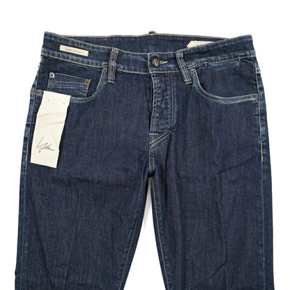 YCHAI “PANATELA” ストレッチデニム スキニージーンズ / SKINNY FIT ネイビー(BLU) 33 | GUARDAROBA MILANO OFFICIAL STORE