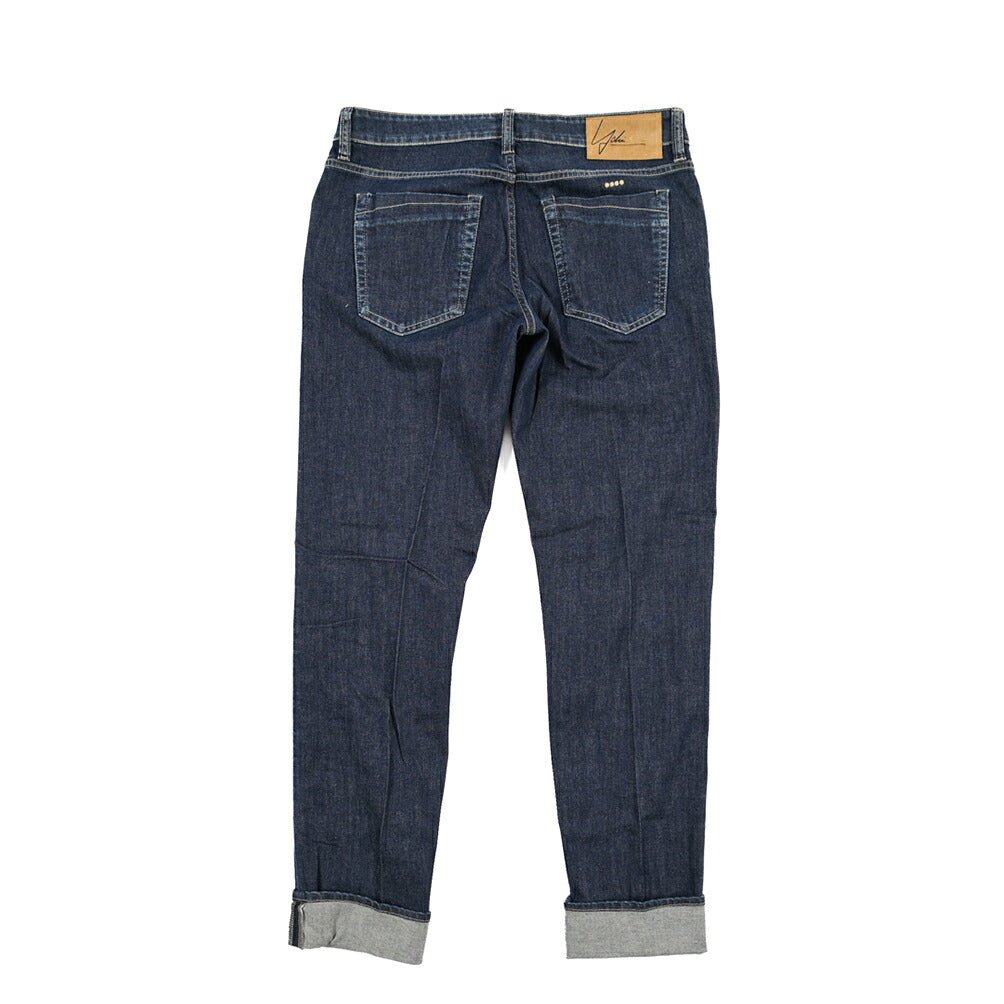 YCHAI “PANATELA” ストレッチデニム スキニージーンズ / SKINNY FIT ネイビー(BLU) 33 | GUARDAROBA MILANO OFFICIAL STORE