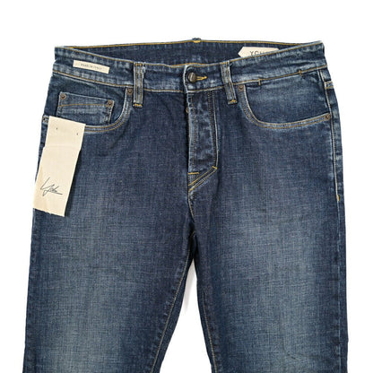 YCHAI “PANATELA” ストレッチデニム スキニージーンズ / SKINNY FIT ブルー(BLU) 33 | GUARDAROBA MILANO OFFICIAL STORE