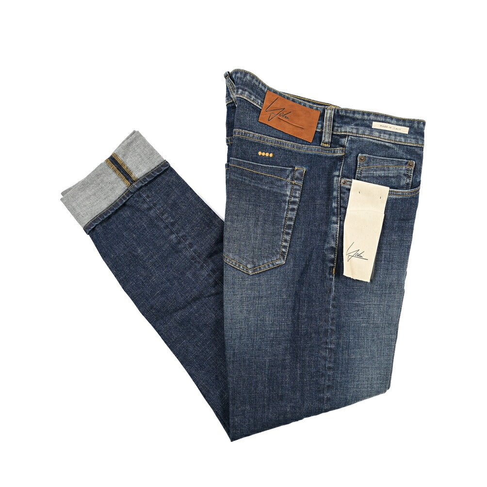 YCHAI “PANATELA” ストレッチデニム スキニージーンズ / SKINNY FIT ブルー(BLU) 33 | GUARDAROBA MILANO OFFICIAL STORE