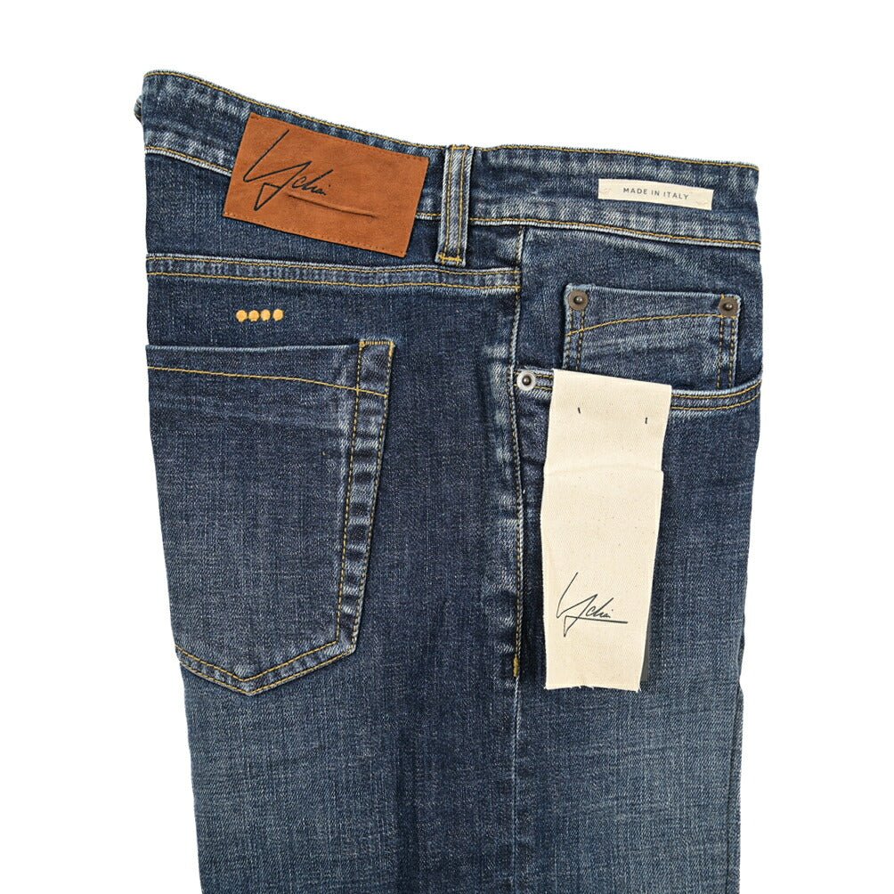 YCHAI “PANATELA” ストレッチデニム スキニージーンズ / SKINNY FIT ブルー(BLU) 33 | GUARDAROBA MILANO OFFICIAL STORE